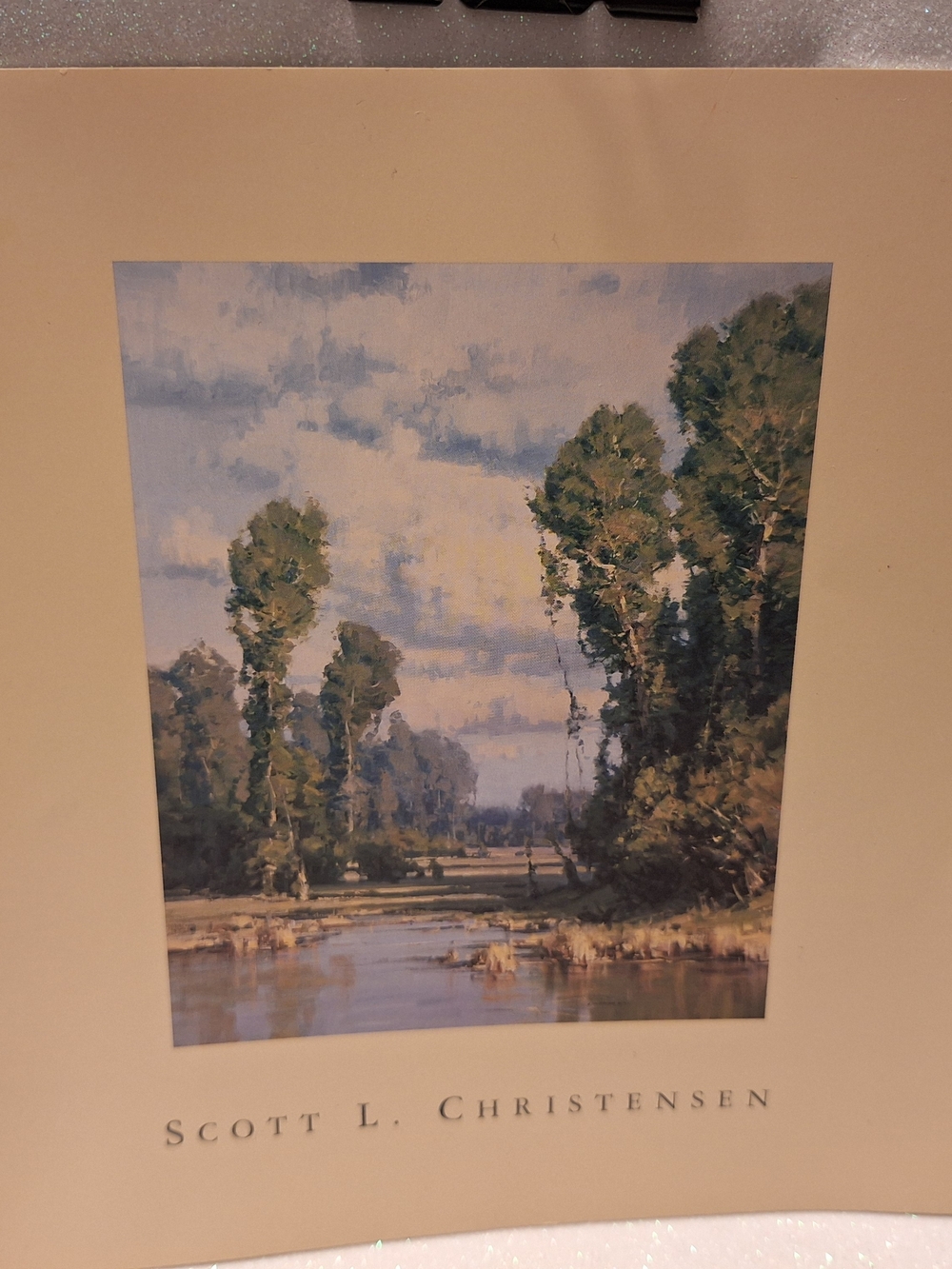 Print Booklet Mini Art Scott Christrnsen Green Landscape Prints